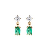 Orecchini Amen Donna Princess in Argento Zircone EOVGV - EOVGV